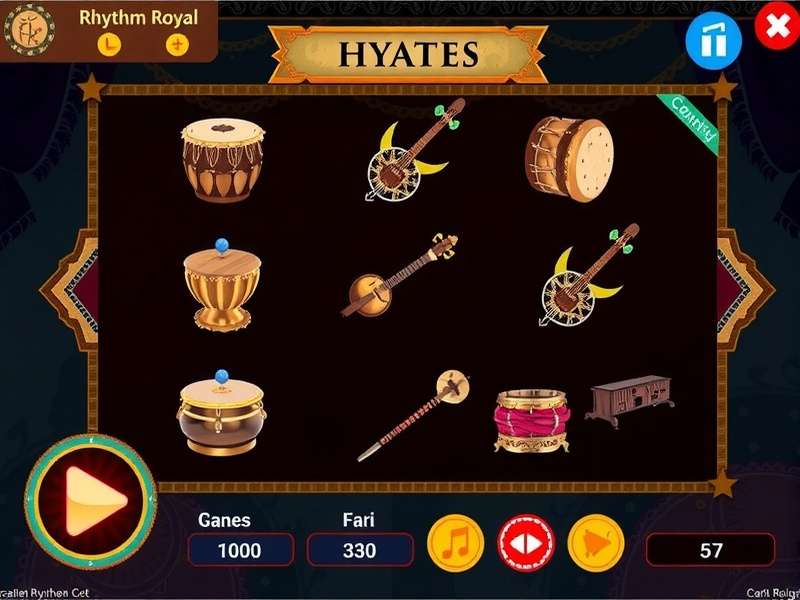 Rasiya Rhythm Royal instrument selection